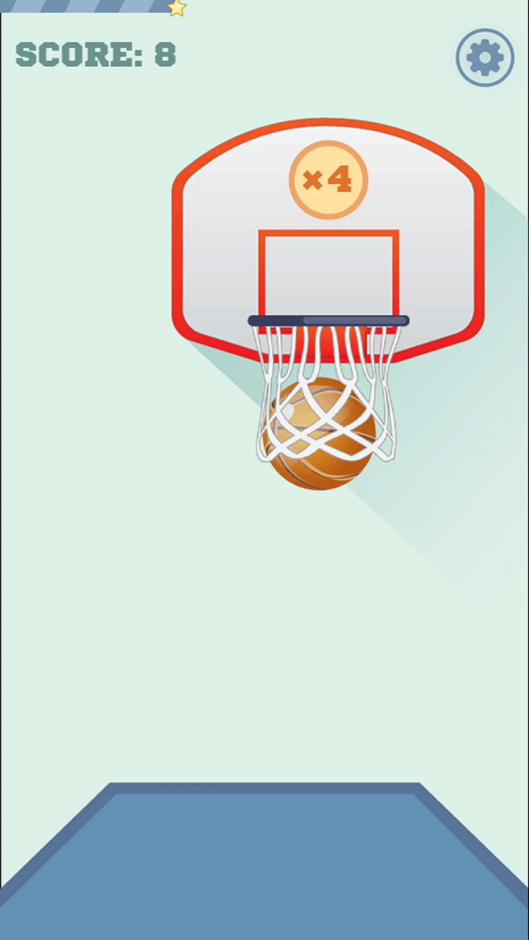 Flick Basketball screenshot